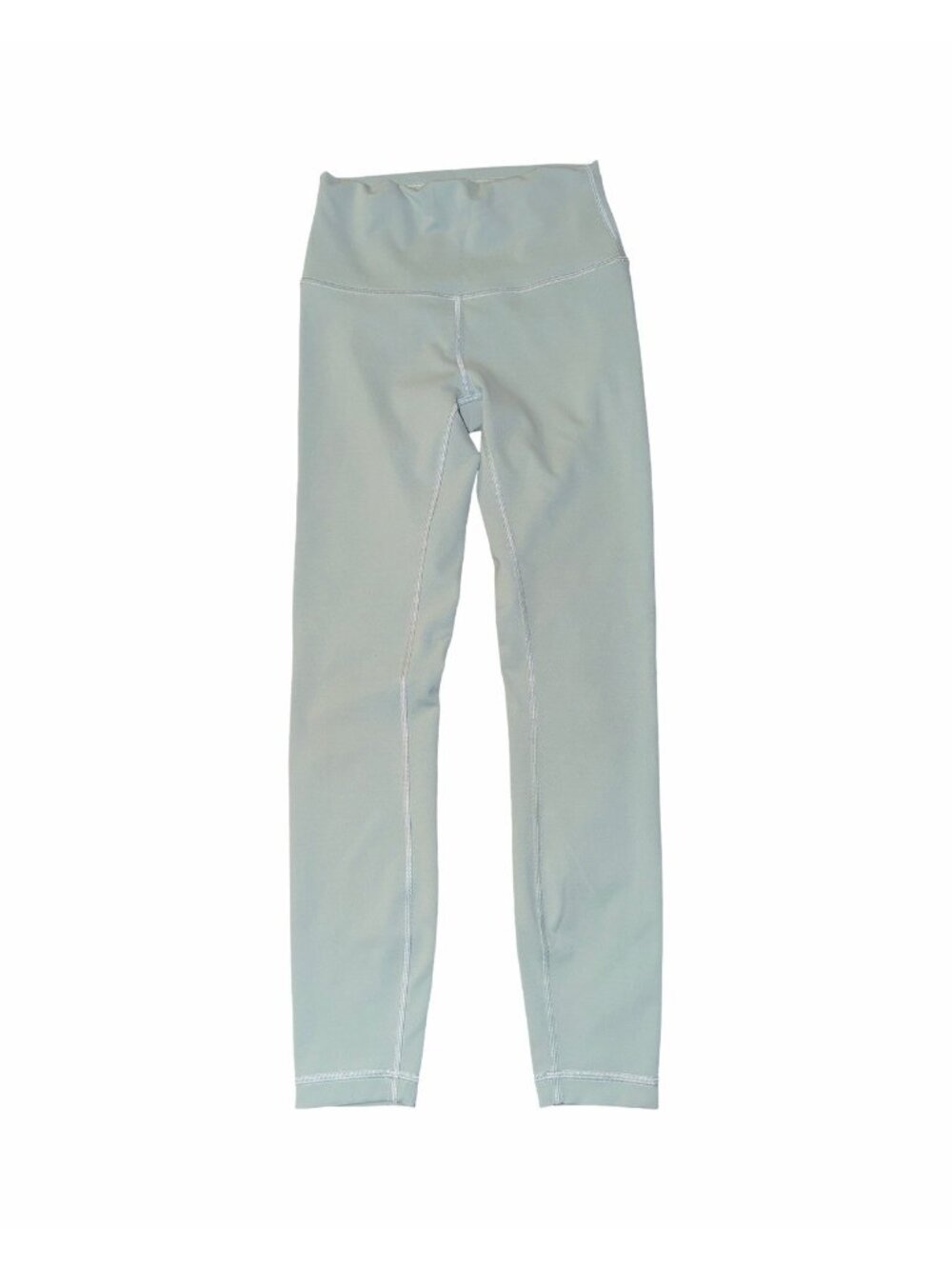 Women’s Lululemon Wunder Under Light Green full length legging Running Workout - Picture 2 of 7